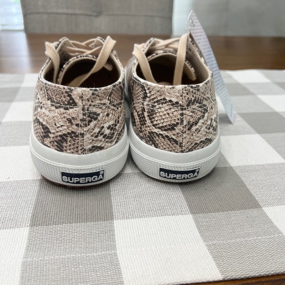 SUPERGA 2750 Snakeskin Sneaker Tennis Shoe NWT - Picture 4 of 7